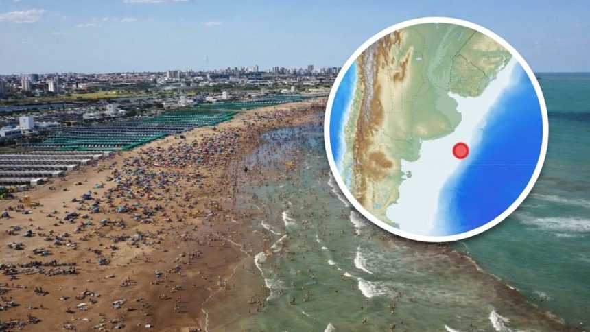 Se registró un movimiento sísmico de baja intensidad en el Mar Argentino sin reportar daños