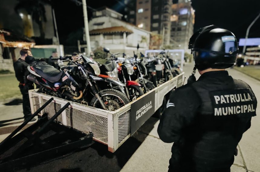 El Municipio secuestró 522 motos por distintas infracciones durante enero