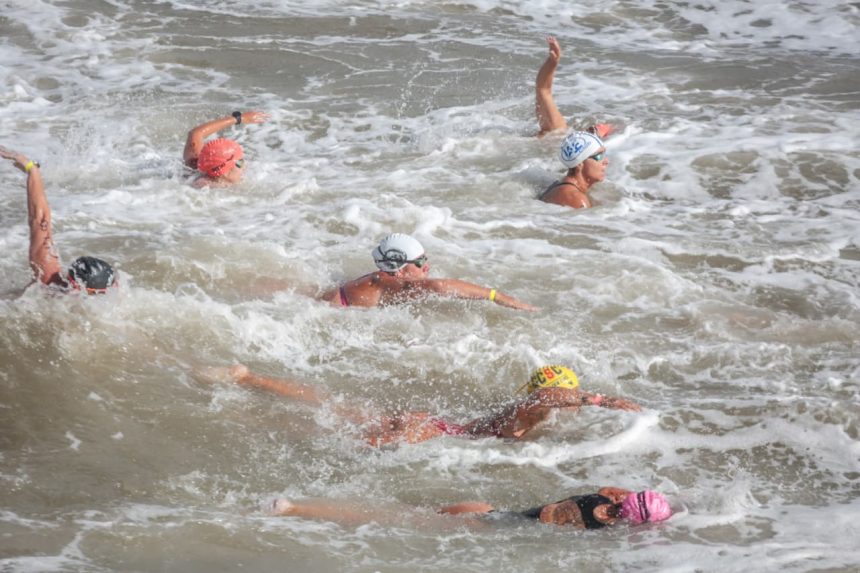 Playa deportiva del EMDER:Torneos de beach tennis y la edición 47 de la carrera de aguas abiertas Guillermo Volpe