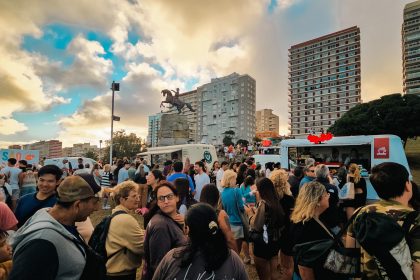 Mar del Plata festejó su cumpleaños al aire libre en el Parque San Martín