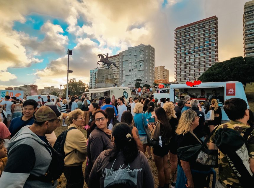 Mar del Plata festejó su cumpleaños al aire libre en el Parque San Martín