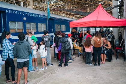 Última semana del Tren de Capital Humano en Mar del Plata