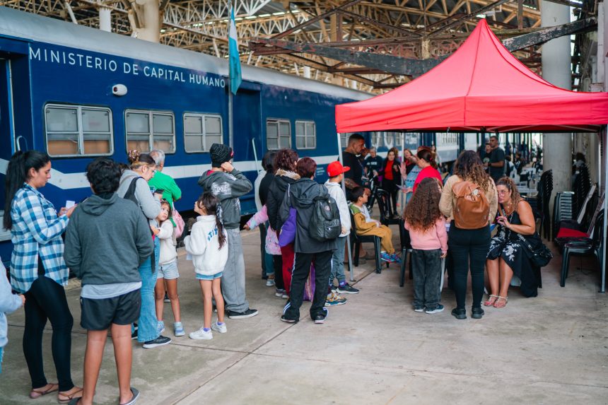Última semana del Tren de Capital Humano en Mar del Plata