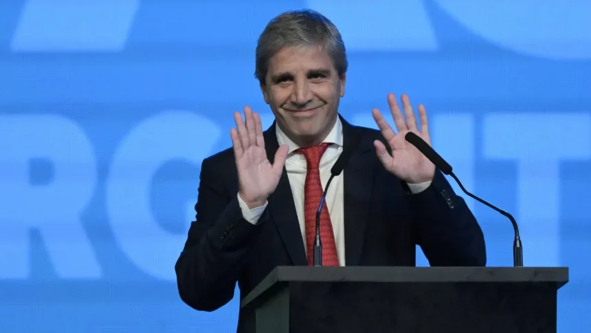 Luis Caputo sostuvo que la inflación de marzo será superior al 3%