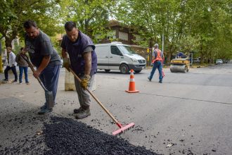 El Municipio continúa avanzando con el plan de Bacheo Express y ya se acerca a los 5.000 baches reparados