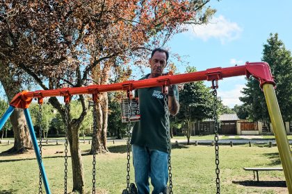 El Municipio puso en valor la plaza del barrio Reserva Forestal Las Margaritas