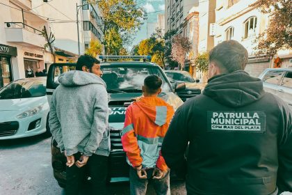 Aprehendido tras resistirse a un operativo de ordenamiento del espacio público