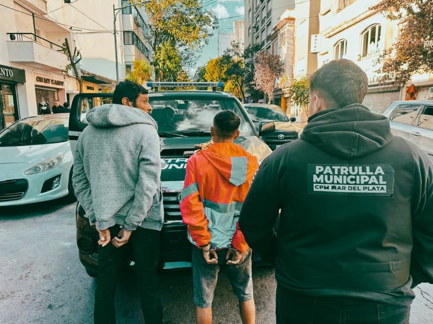 Aprehendido tras resistirse a un operativo de ordenamiento del espacio público