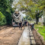 El Municipio inició obras de cordón cuneta y repavimentación en la zona de Constitución