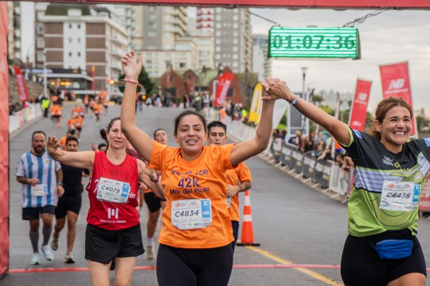 José Félix Sánchez y Anahí Castaño ganaron el Maratón de Mar del Plata