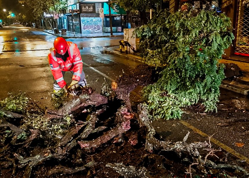 El Municipio continúa con tareas de asistencia y prevención tras las lluvias registradas en la ciudad