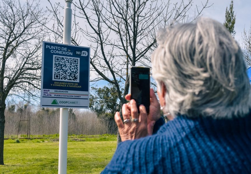 Se registraron más de 1 millón 400 mil conexiones a la red municipal de WIFI