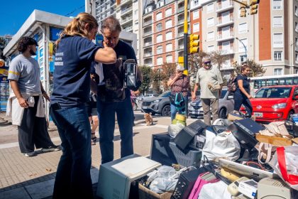 Este viernes el Punto Verde Móvil estará en la plaza Edgardo Gabín