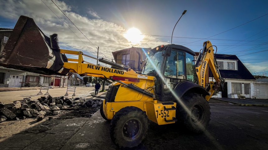 El Municipio avanza con obras de recuperación vial en toda la ciudad