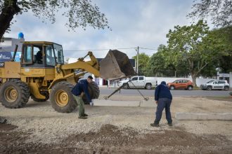 La Municipalidad limpió 80 microbasurales y reparó 70 cuadras en Batán
