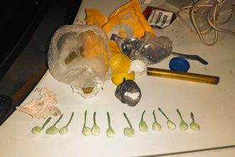 Delincuente del espacio público fue aprehendido con cocaína fraccionada durante un operativo preventivo en el centro