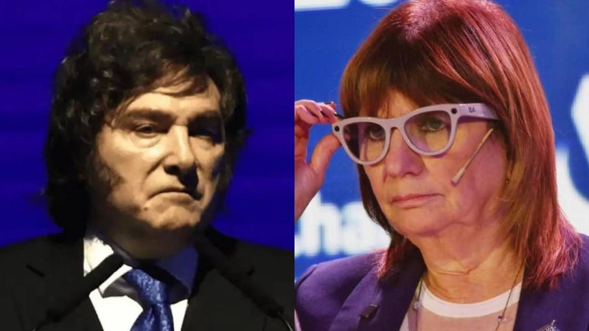 Se desató una nueva interna en LLA: Patricia Bullrich vs Javier Milei