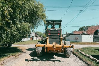 La Municipalidad reparó más de 180 cuadras en los barrios linderos a la Autovía 2