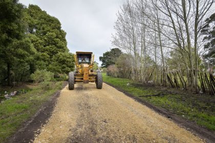 El Municipio reparó más de 100 calles en Batán