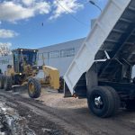 El Municipio realizó el mantenimiento y repaso de 400 calles de granza durante junio