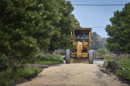 El Municipio reparó más de 600 cuadras en el Puerto y zona Sur
