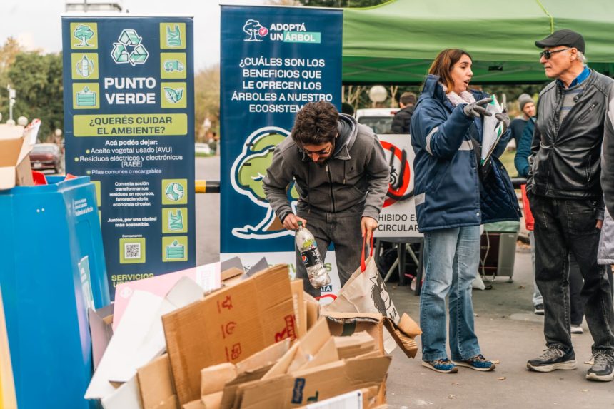 El Punto Verde Móvil estará en Plaza España