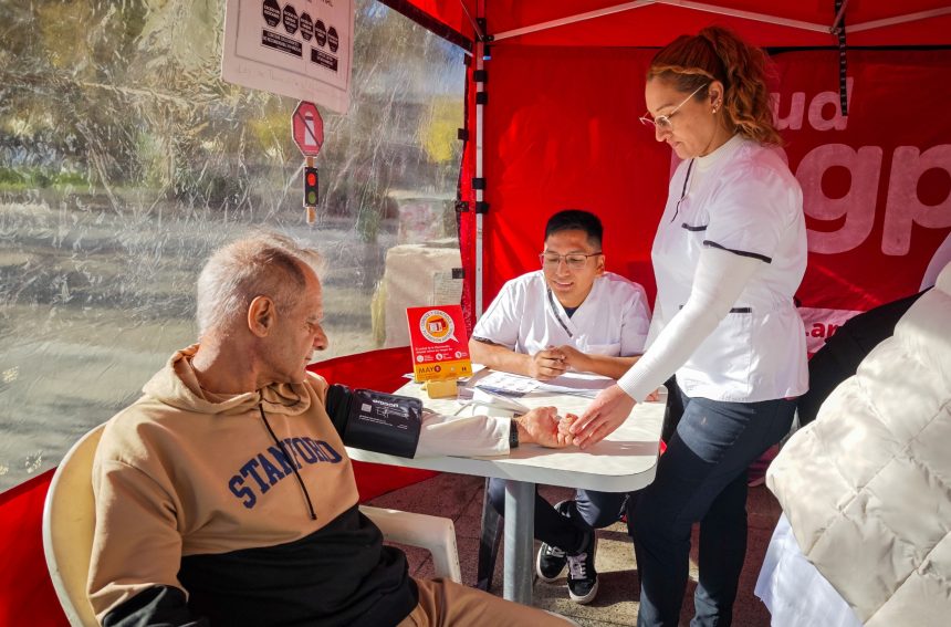 “Salud en tu Barrio” estará en la Capilla María Reina de los Apóstoles, en Parque Hermoso y en Las Heras