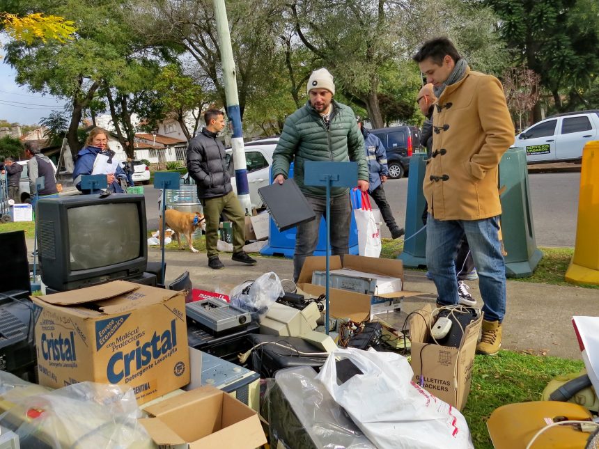 Este jueves el Punto Verde Móvil estará en la Plaza José Hernández