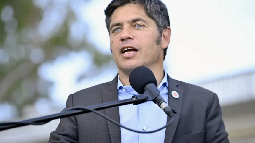 Axel Kicillof y su candidatura presidencial de cara a las Elecciones 2027: "Hay que ganarle al modelo de ajuste de Milei"