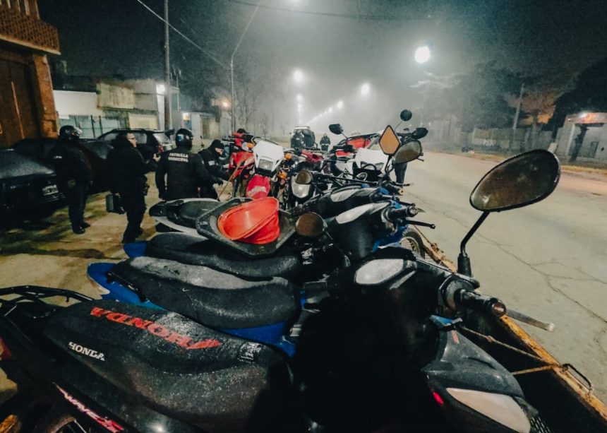 La Municipalidad secuestró cerca de 200 motos por distintas infracciones
