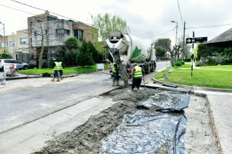 El Municipio completó cerca de 2.500 m² de bacheo de hormigón y amplió la cobertura del bacheo express