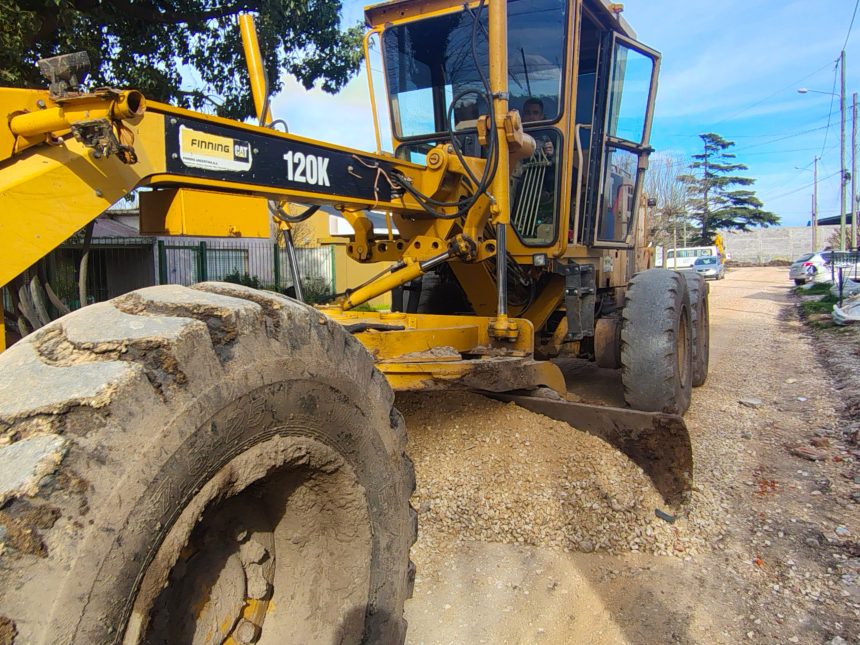El Municipio reparó más de 80 calles en Batán y la zona